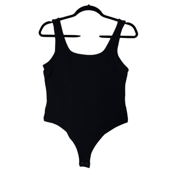 American Eagle Black Bodysuit Super Soft Size Large Stretch - Picture 1 of 8